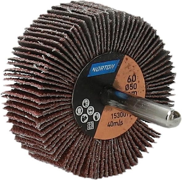 Produktbild Norton Clipper Fächerschleifer mit Schaft R207Plus 50 x 20 x 6 P 60