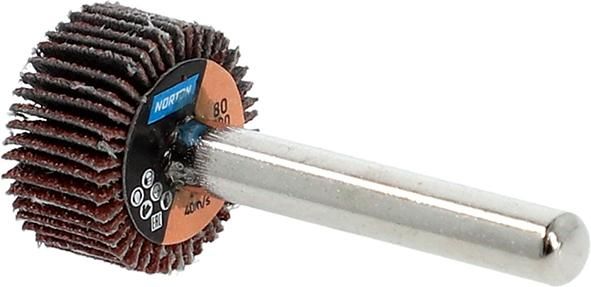 Produktbild Norton Clipper Fächerschleifer mit Schaft R207Plus 20 x 10 x 6 P 80