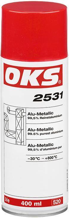 Produktbild OKS Alu Metallic Spray 2531 Sprühdose mit 400 ml