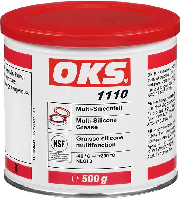 Produktbild OKS Siliconfett Multi 1100 NLGI 3 transparent Dose mit 500 g