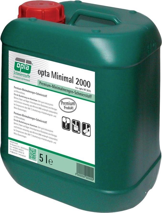 Produktbild Opta Minimalmengenschmierstoff Minimal 2000 Kanister mit 5 Liter