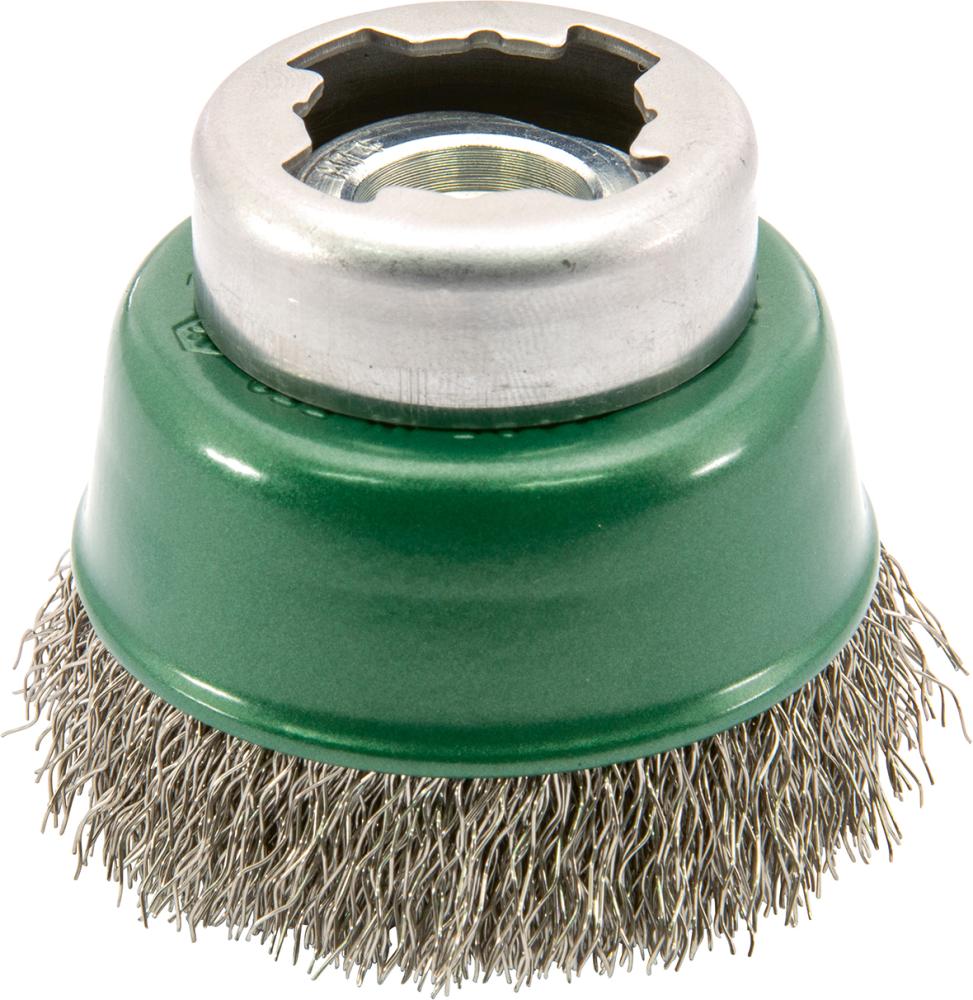 Produktbild Osborn Topfbürste X-Lock Inox 75 mm gewellt