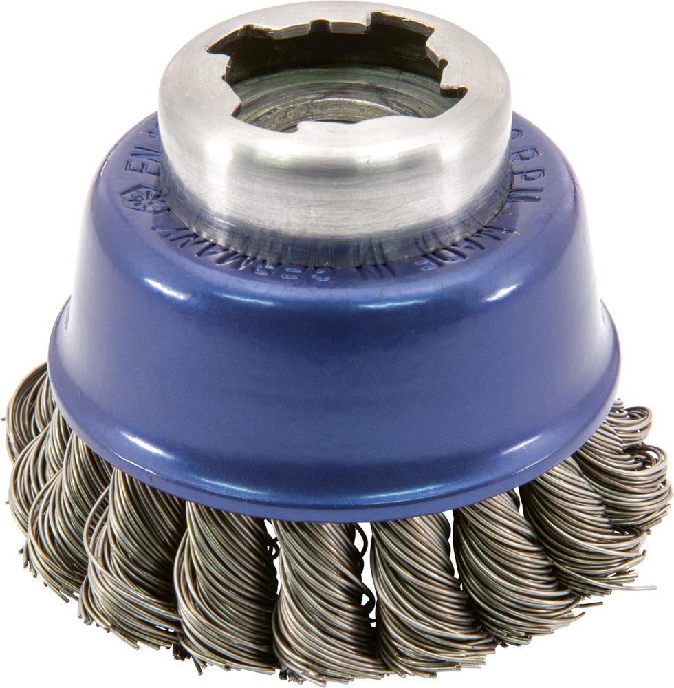 Produktbild Osborn Topfbürste X-Lock Stahl gezopft 65x0,5 mm