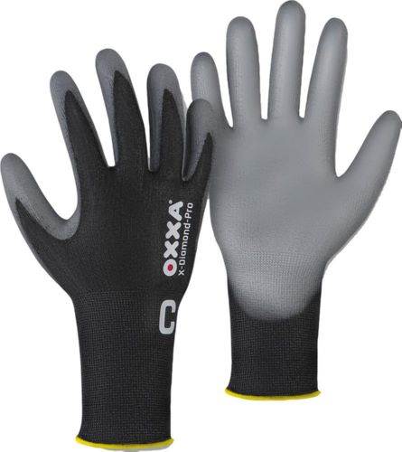 Produktbild Oxxa Schnittschutzhandschuh OXXA X Diamond Pro 51 775 Größe 9 grau schwarz