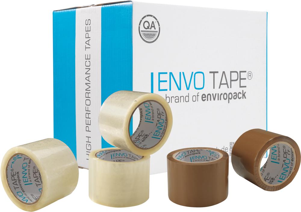 Produktbild Envo Tape Envo Tape Packband transparent Denva CV Klebeband 75mm x 66m