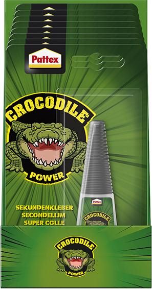 Produktbild Pattex Sekundenkleber Crocodile Flasche mit 10 g