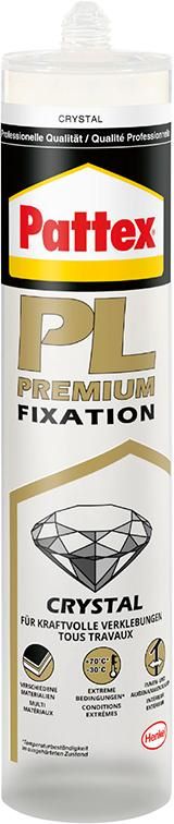 Produktbild Pattex Kleber und Dichtmittel PL Crystal Kartusche mit 290 Gramm