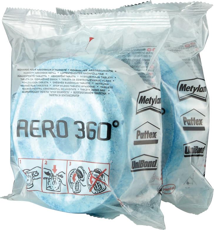 Produktbild Pattex Nachfülltab für Entfeuchter AERO 360 2x 450g