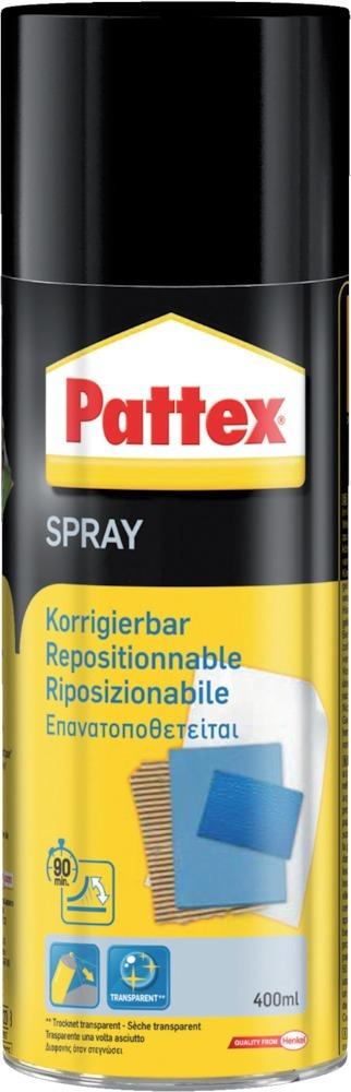 Produktbild Pattex Sprühkleber Power Spray korrigierbar 400ml bild 1