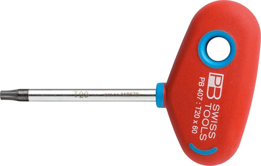 Produktbild PB Swiss Tools Schraubendreher mit Quergriff für TORX T 15 x 60 mm