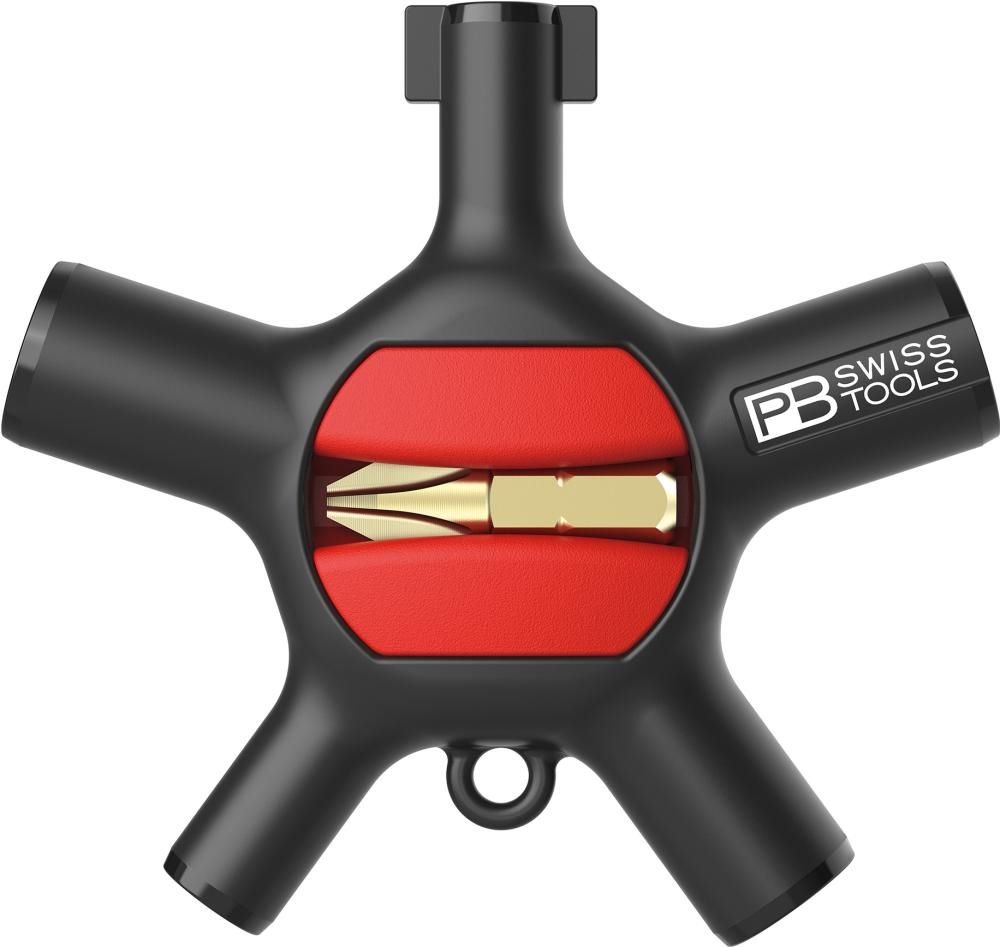 Produktbild PB Swiss Tools Schaltschrankschlüssel 9 in 1 Tool