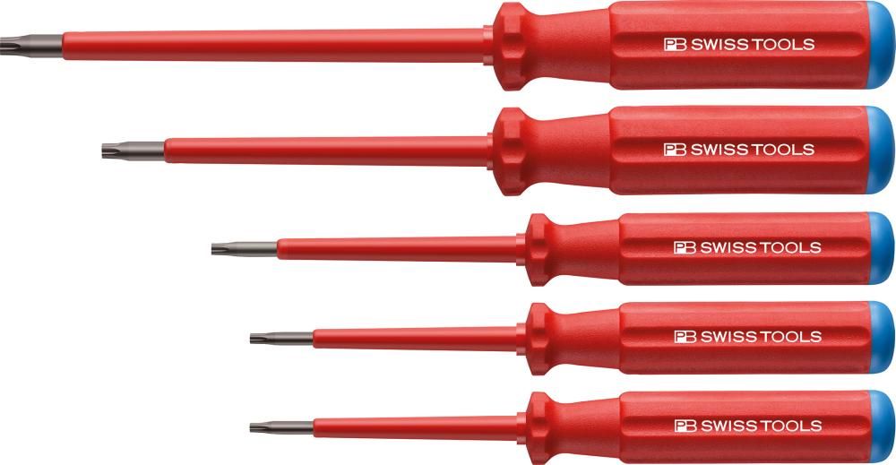Produktbild PB Swiss Tools Schraubendreher Satz für Torx VDE 5 teilig im Karton Classic bild 1