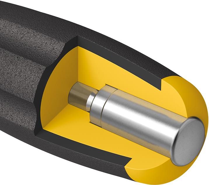 Produktbild PB Swiss Tools Schraubendreher für Kreuzschlitz 8193 D PH1 x 80 mm Schlagkappe bild 3