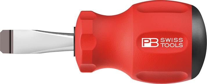 Produktbild PB Swiss Tools Schraubendreher Stubby Schlitz 5,5 x 0,8 x 30 mm