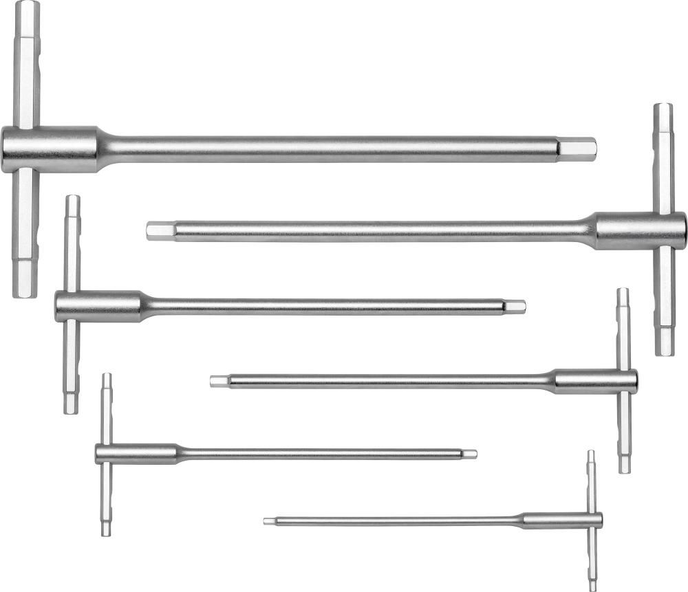 Produktbild PB Swiss Tools Schraubendreher-Satz für 6-kant 3 - 10 mm mit Knebelgriff 6-teilig