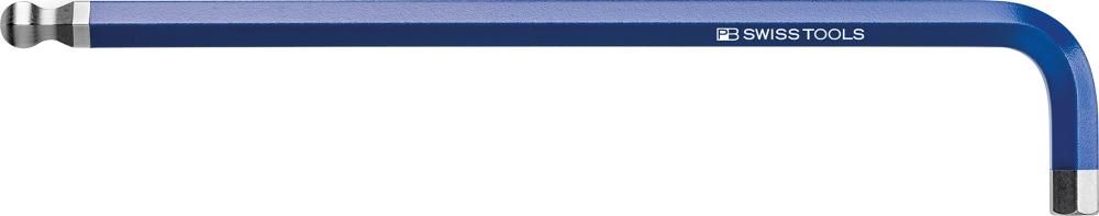 Produktbild PB Swiss Tools Winkelschraubendreher 6 kant mit Kugelkopf Schlüsselweite 10 mm