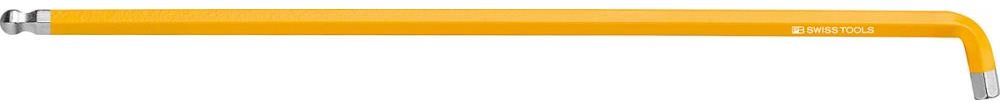 Produktbild PB Swiss Tools Winkelschraubendreher für 6-kant Kugelkopf und verkürztem Schenkel SW 4 mm