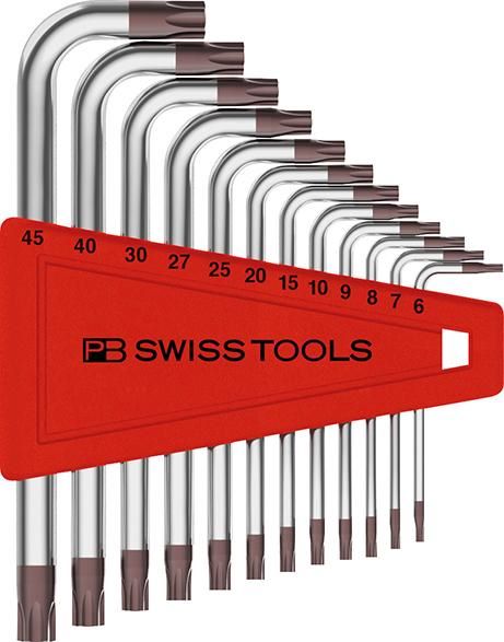 Produktbild PB Swiss Tools Winkelschraubendreher-Satz für TORX 12-teilig