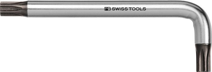 Produktbild PB Swiss Tools Winkelschraubendreher für TORX verchromt 52 x 15 mm