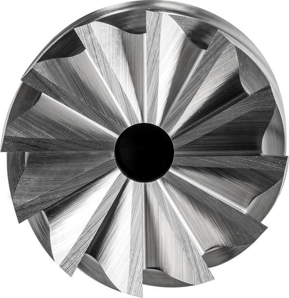 Produktbild Pferd Frässtift HM zylindrisch mit Stirnverzahnung 1225 INOX 8mm 12 x 25 mm bild 2