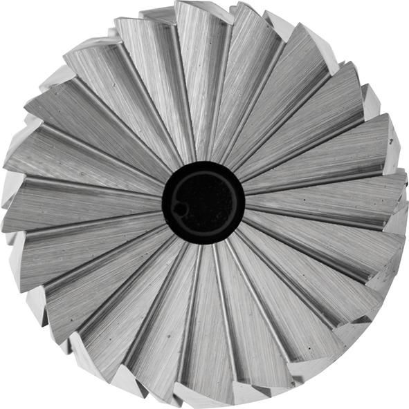 Produktbild Pferd Frässtift HM zylindrisch mit Stirnverzahnung ZYA-S 0616 MICRO 6 x 16 mm bild 2