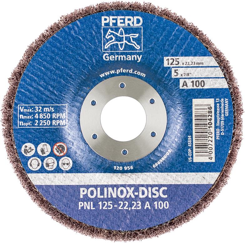 Produktbild Pferd Schleifdisc Polinox 125x22,23 mm A 100 bild 2