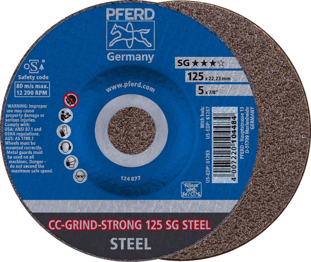 Produktbild Pferd Schleifscheibe CC-Grind Strong Steel 125 mm