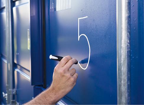 Produktbild Pica Permanentmarker Visor Industrial blau 10 mm bild 5