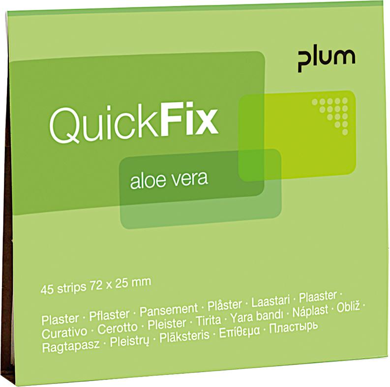 Produktbild Plum Nachfüllpackung QuickFix mit 45 Pflaster AloeVera