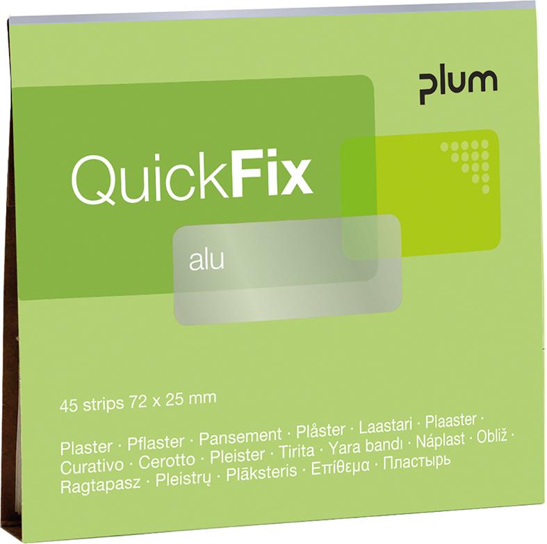 Produktbild Plum Nachfüllpackung QuickFix mit 45 Pflaster Alu