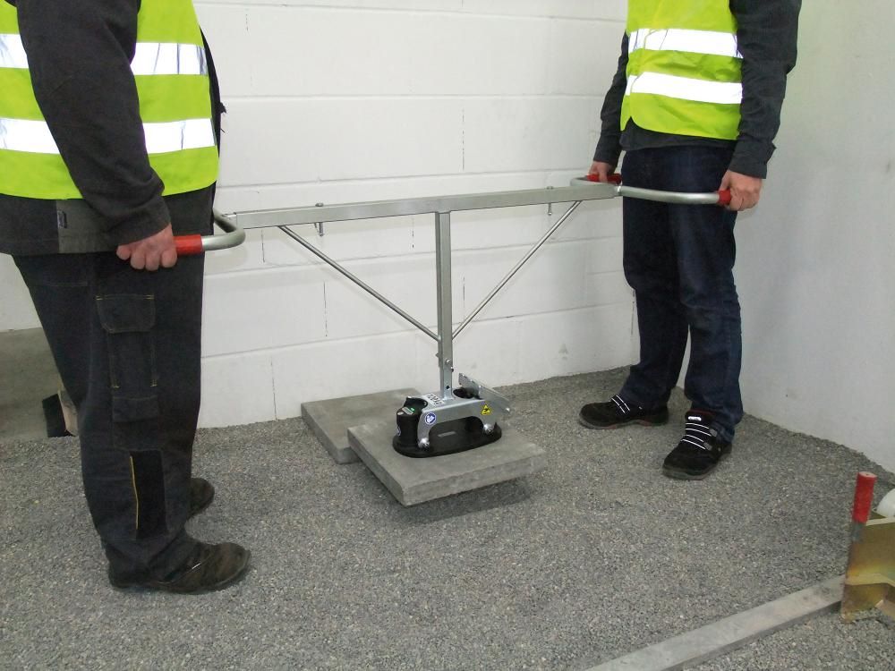 Produktbild Probst Handtragegriff mit Adapter für 2 Personen zu Vakuum Handgerät Flieguan bild 2