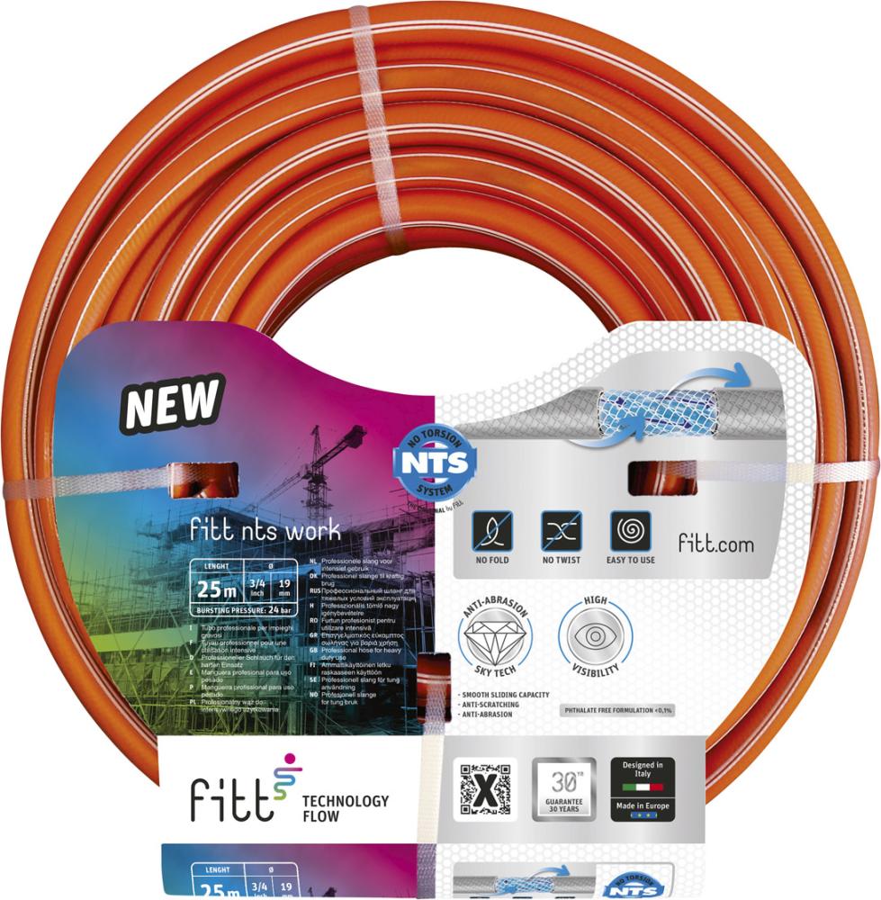 Produktbild Fitt Profi Wasserschlauch NTS Work 3/4 Zoll 25 Meter