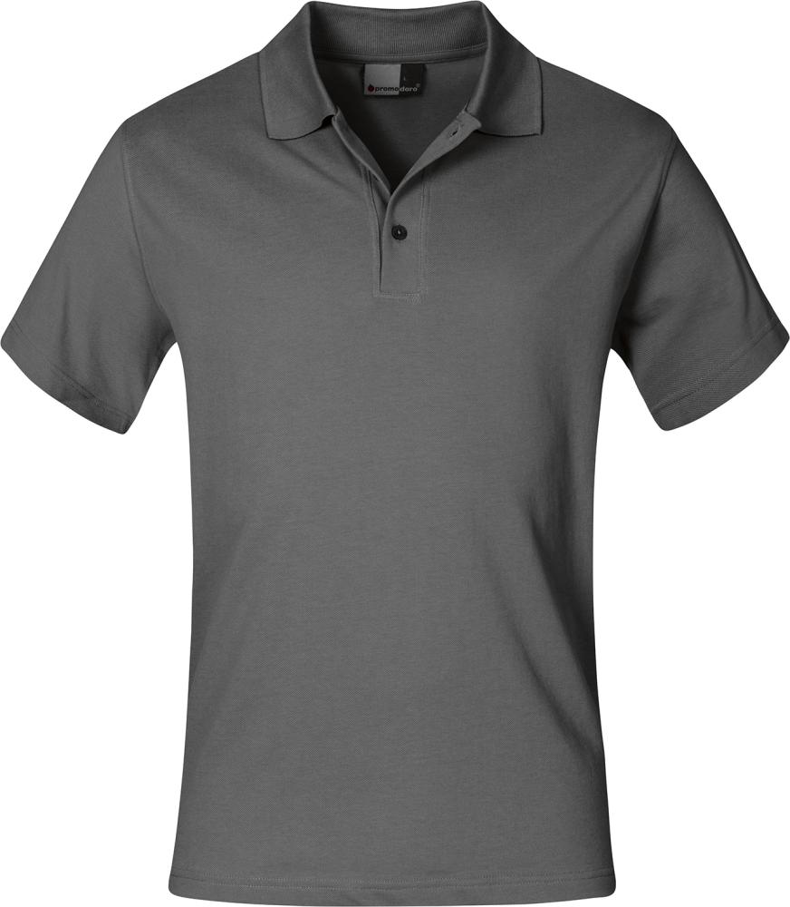 Produktbild Promodoro Poloshirt steel grey Gr. 3XL