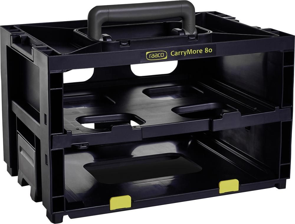 Produktbild Raaco Tragerahmen CarryMore 80 leer schwarz