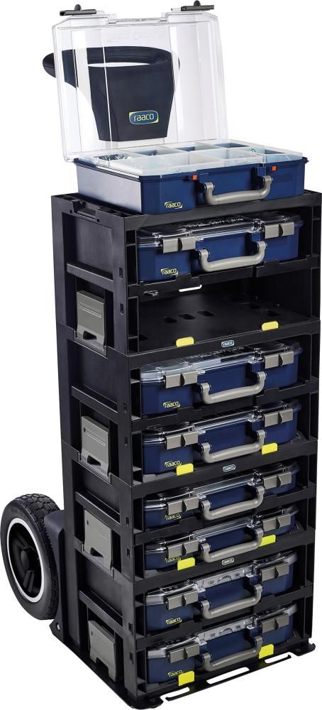 Produktbild Raaco Trolley CarryMore TRT-0 Alu schwarz bild 2