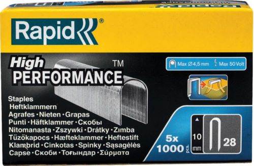 Produktbild Rapid Kabelklammern Typ 28/10 Pack mit 5000 Stück