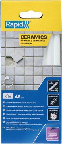 Produktbild Rapid Klebesticks für Keramik 12 x 190 mm Pack mit 48 Stück