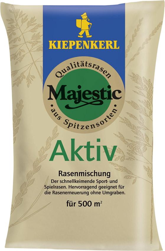 Produktbild Kiepenkerl Rasenmischung 10kg Majestic Aktiv