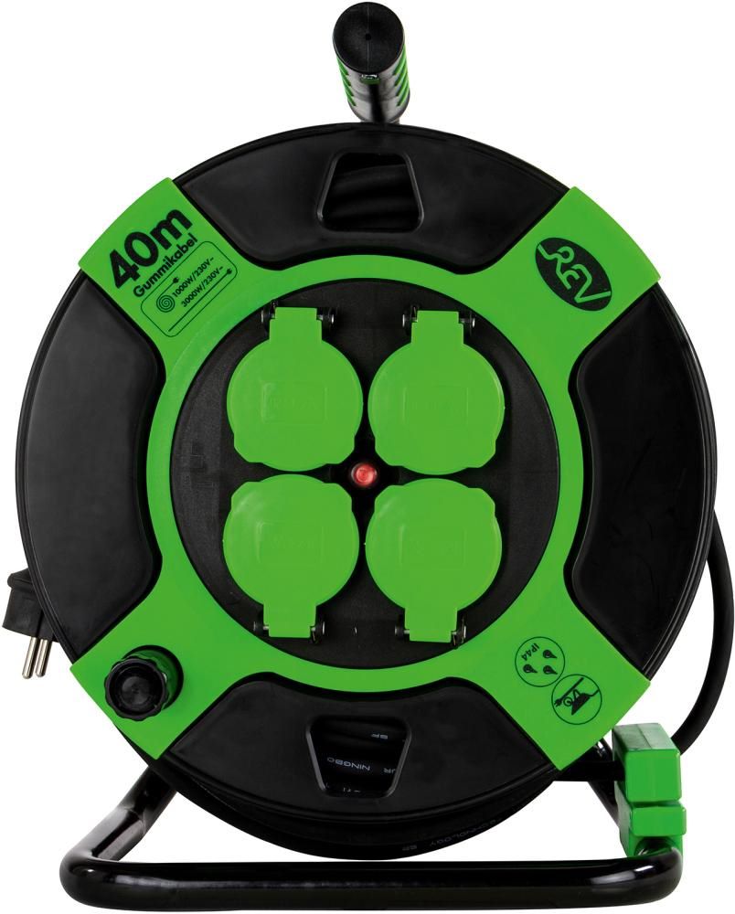 Produktbild REV Kabeltrommel 40 meter 4-fach IP 44 H05RR-F3G
