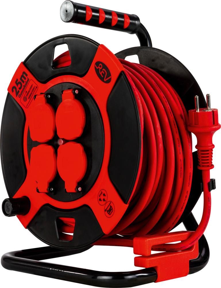 Produktbild REV Kabeltrommel 40 meter 4-fach IP 44 H07RN-F 3G1,5