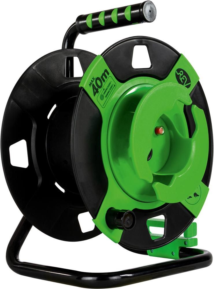 Produktbild REV Leer Gerätetrommel Kunststoff Schwarz / Grün