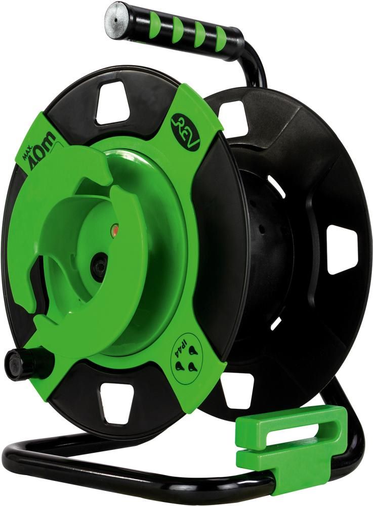 Produktbild REV Leer Gerätetrommel Kunststoff Schwarz / Grün bild 2