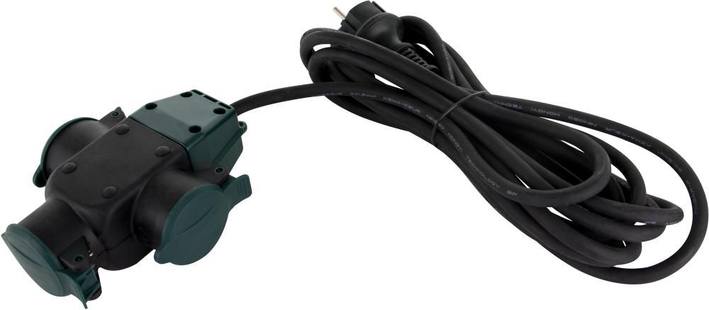 Produktbild REV Schutzkontakt Verlängerung 3-fach 5 meter