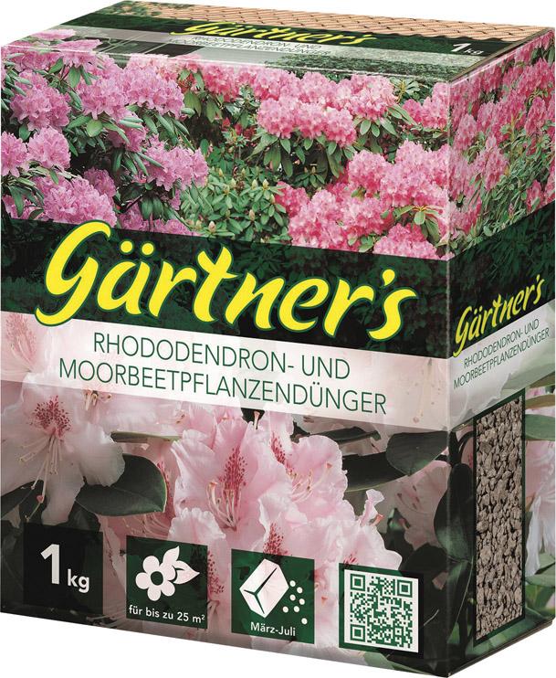 Produktbild Gärtner`s Rhododendrondünger 1kg organisch mineralisch