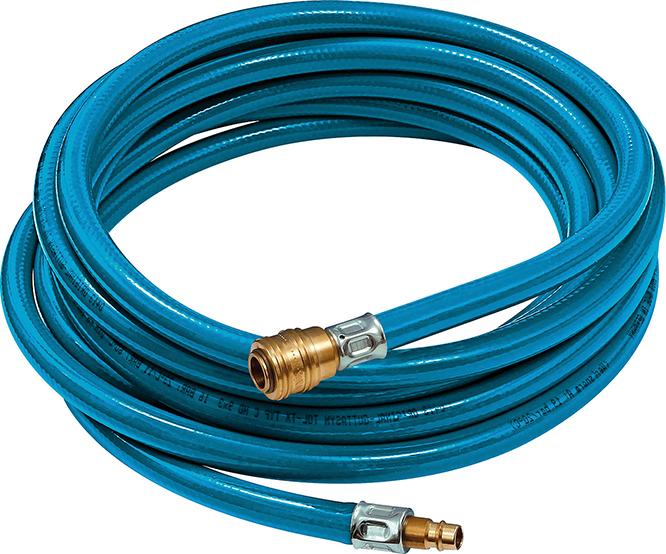 Produktbild Riegler Schlauchset PVC blau 6,3 x 2,35 mm komplett mit Stecker 10 Meter