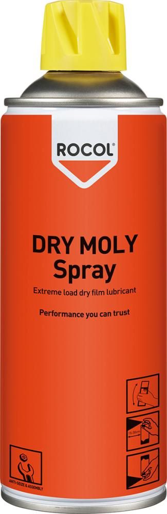 Produktbild Rocol Trockenschmierstoff Dry Moly Spray Sprühdose mit 400 ml