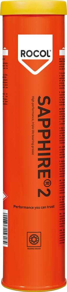 Produktbild Rocol Lithiumfett Saphire 2 Kartusche mit 400 g