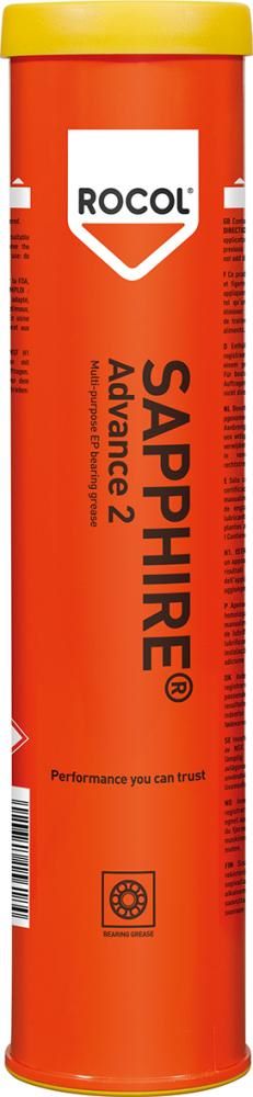Produktbild Rocol Lithiumfett EP Saphire Advance 2 Kartusche mit 380 g