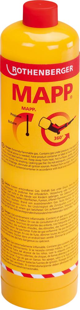 Produktbild ROTHENBERGER Gaskartusche Mapp A Propylen 788 ml 