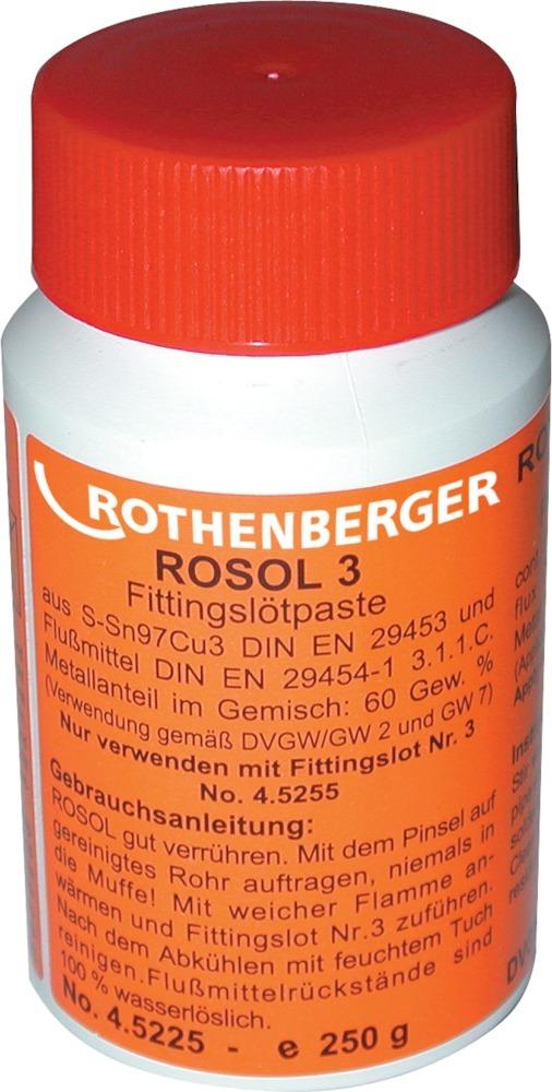 Produktbild ROTHENBERGER Weichlötpaste Rosol 3 Dose mit 250 Gramm
